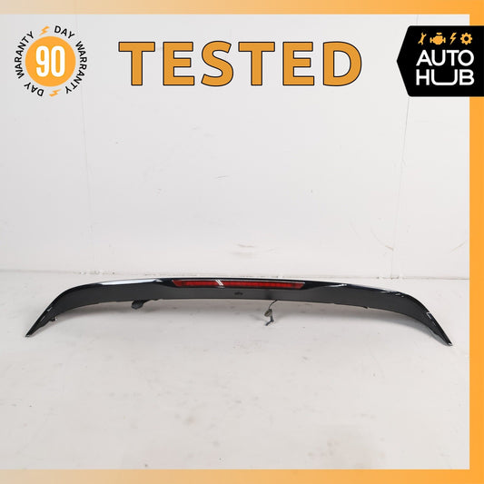 15-24 Porsche Macan 95B Trunk Lid Molding Trim Spoiler Wing w/ Light OEM - photo 1
