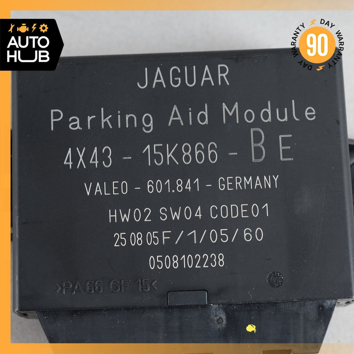 05-19 Aston Martin DB9 Rapide Parking Brake Control Module 4X4315K866BE OEM 34k - photo 7