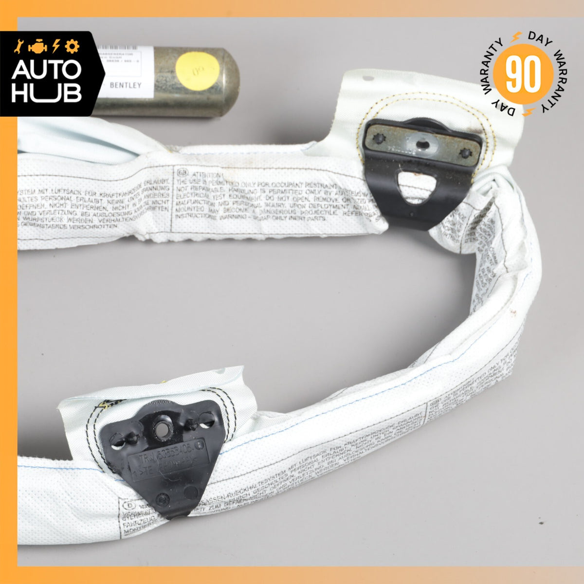 06-13 Bentley Continental Flying Spur Roof Curtain Air Bag Left Side OEM - photo 9