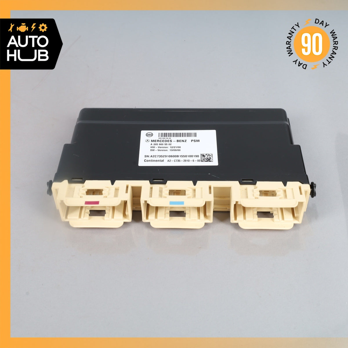 Mercedes W205 C300 GLC300 Front Right Seat Control Module 2059005502 OEM - photo 3