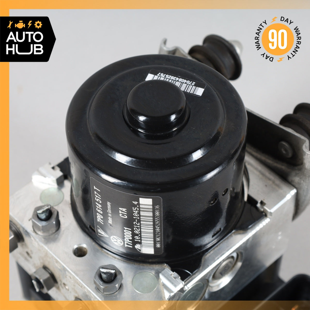 15-18 Porsche Cayenne 958 S ABS Hydraulic Pump Control Module 7P0614517T OEM 85k - photo 3