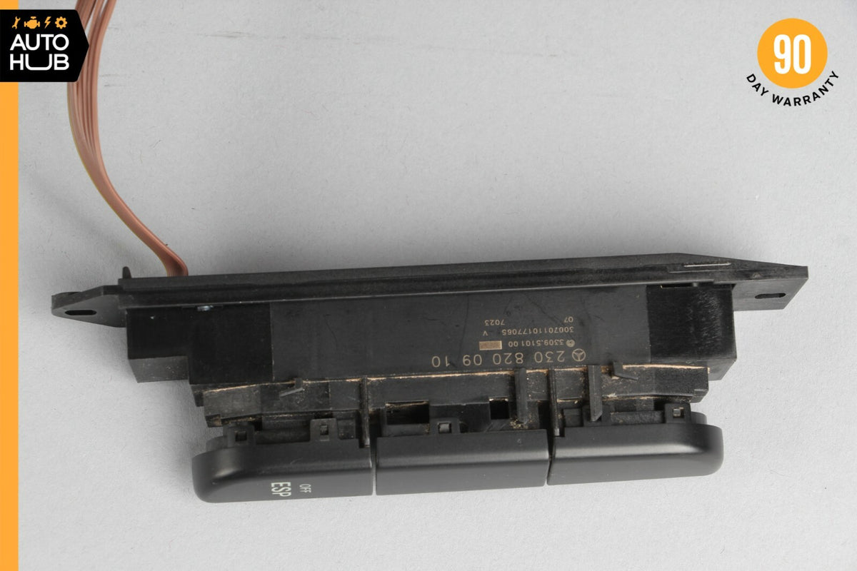 Mercedes R230 SL55 AMG SL550 Center Console ESP Switch Control Button OEM 66k - photo 3