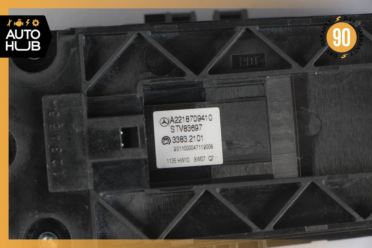 10-13 Mercedes W221 S400 S600 S350 Rear Left Or Right Window Control Switch OEM - photo 9