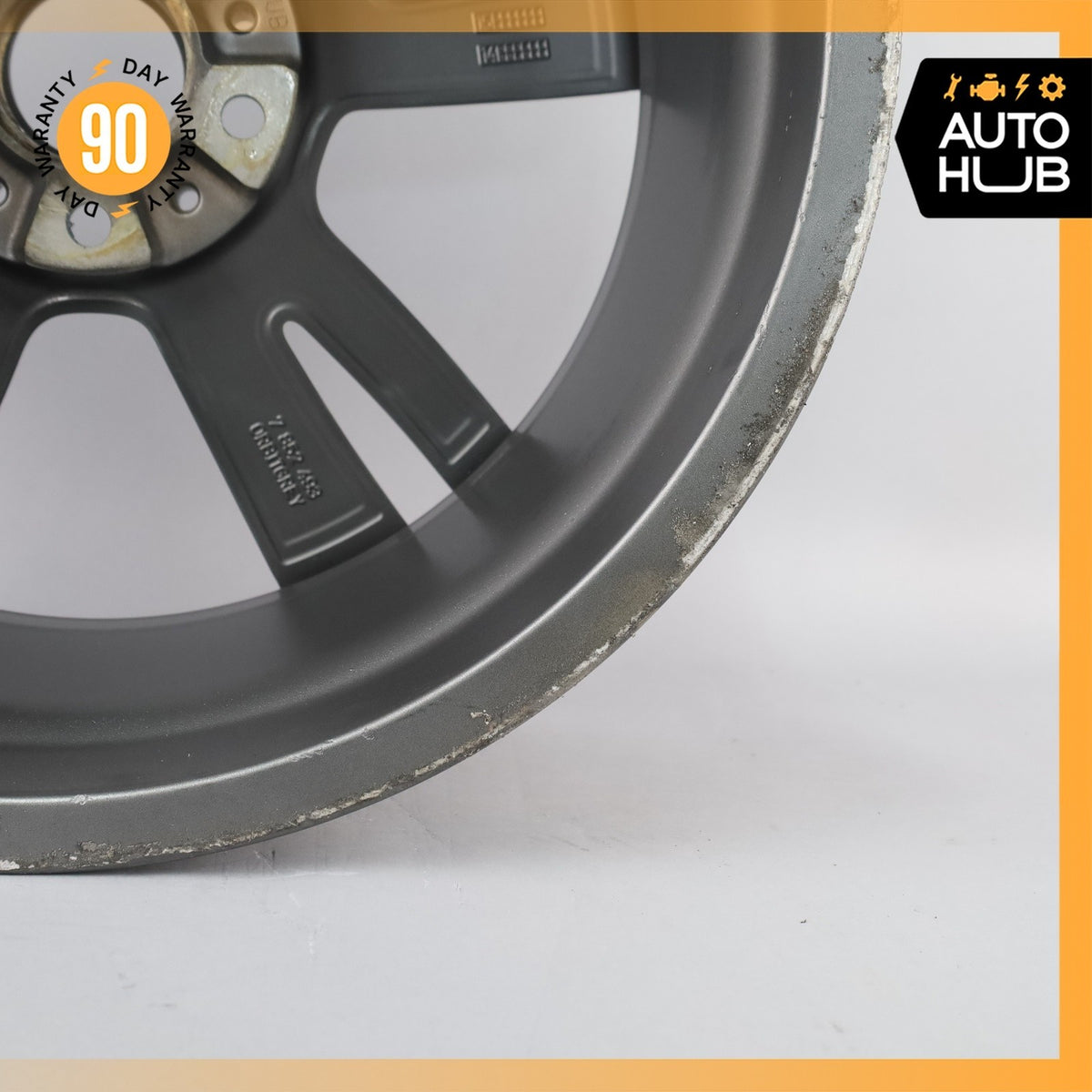 BMW F30 335i 340i 430i 8 x 19 19" Style 442 Front Wheel Rim Polished Gray OEM - photo 12