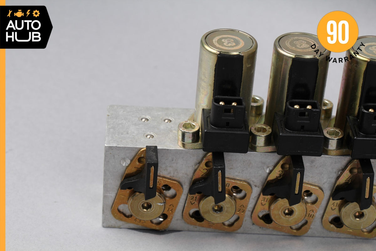 90-02 Mercedes R129 300SL SL500 Right Top Hydraulic Valve Block Solenoid OEM - photo 2