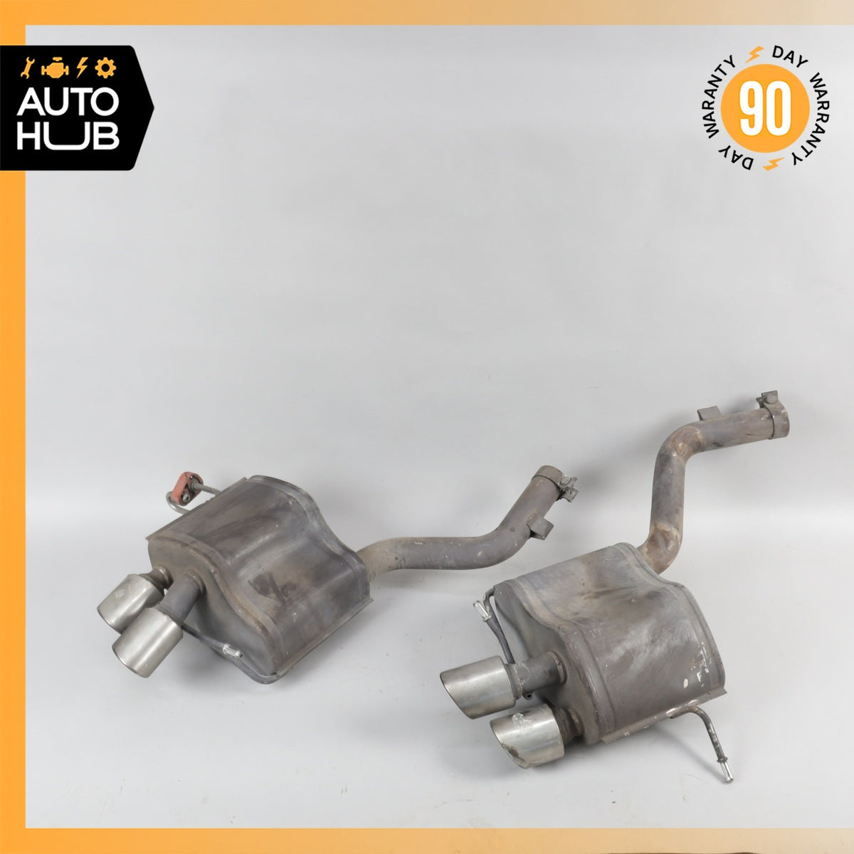 Maserati GranTurismo M145 4.2L Exhaust Mufflers Tips Left & Right Side Set OEM - photo 1