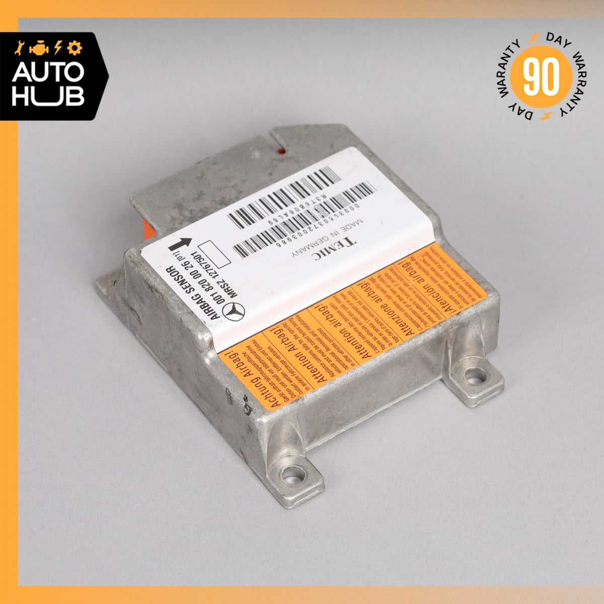 96-02 Mercedes R129 SL320 E420 Airbag Air Bag Sensor SRS Control Module OEM - photo 2