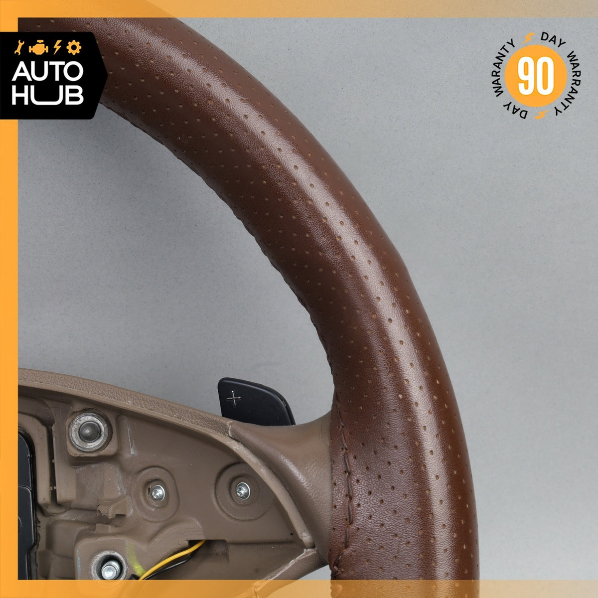 09-13 Mercedes W164 ML350 GL550 R350 Driver Steering Wheel Brown 1644607003 OEM - photo 9
