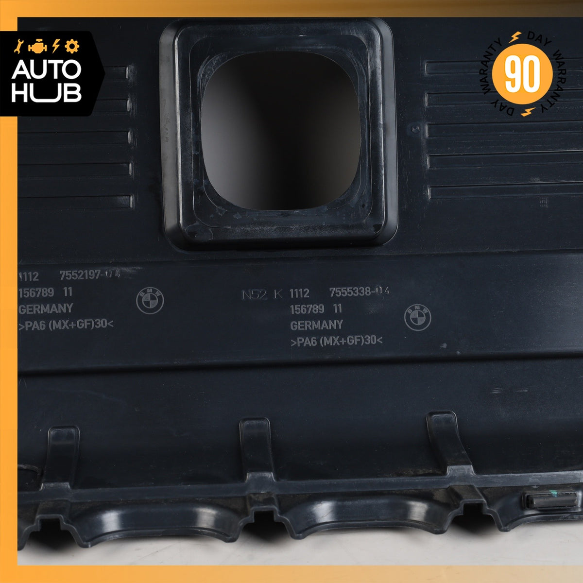 07-13 BMW E90 328i 128i N51 Engine Motor Upper Cover Panel Trim OEM - photo 18