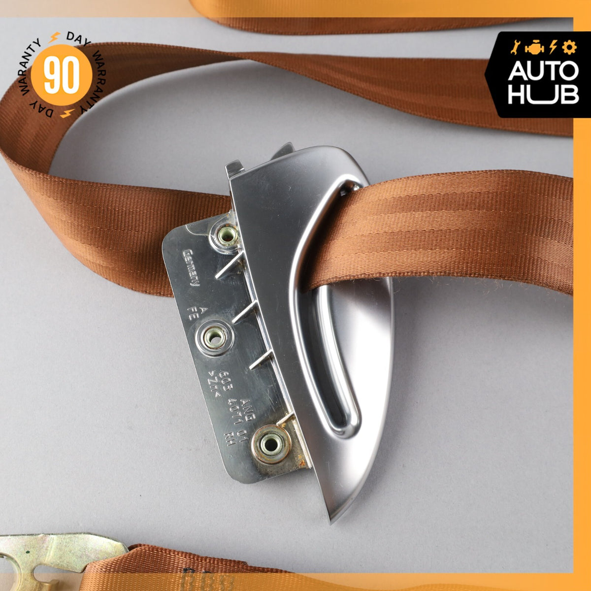 03-10 Bentley Continental GT GTC Front Right Passenger Side Seat Belt OEM 53k - photo 8