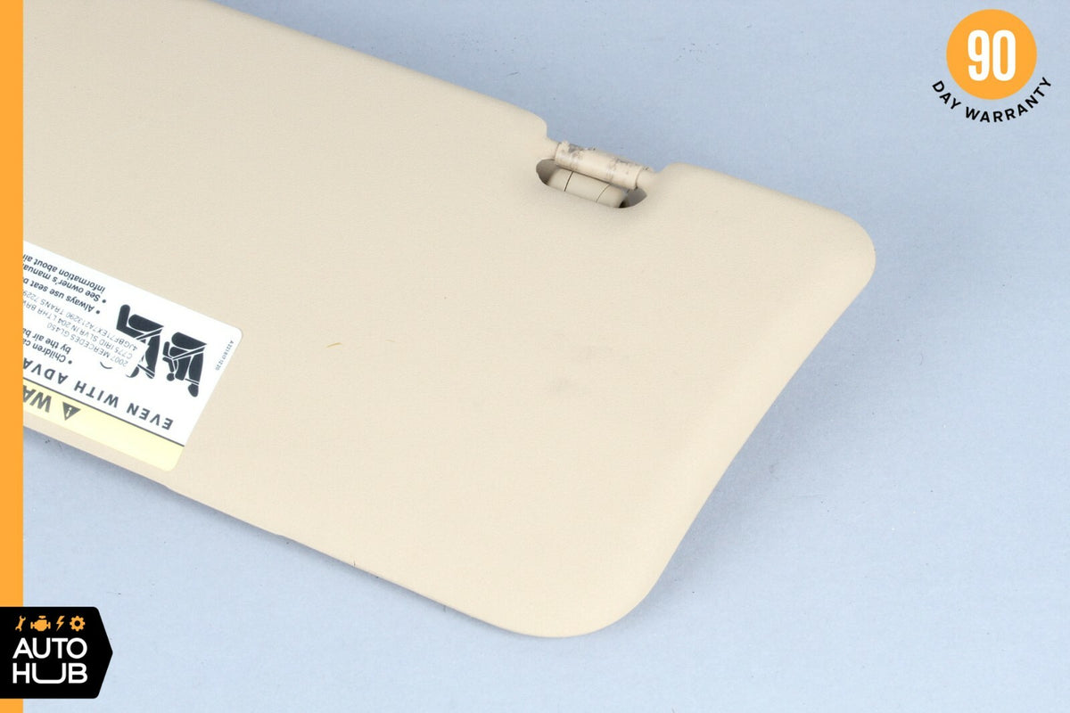 06-12 Mercedes X164 GL450 ML450 Sun Visor Sunvisor Right Side Beige OEM - photo 11