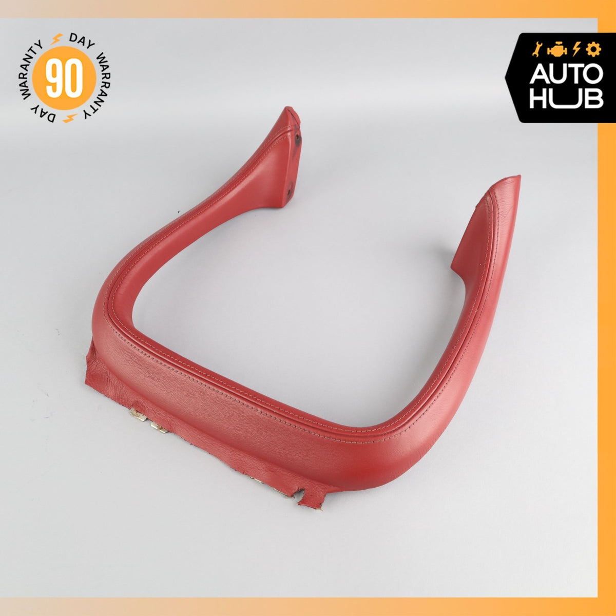 00-04 Aston Martin DB7 Front Center Console Trim Cover Red OEM 35k - photo 2