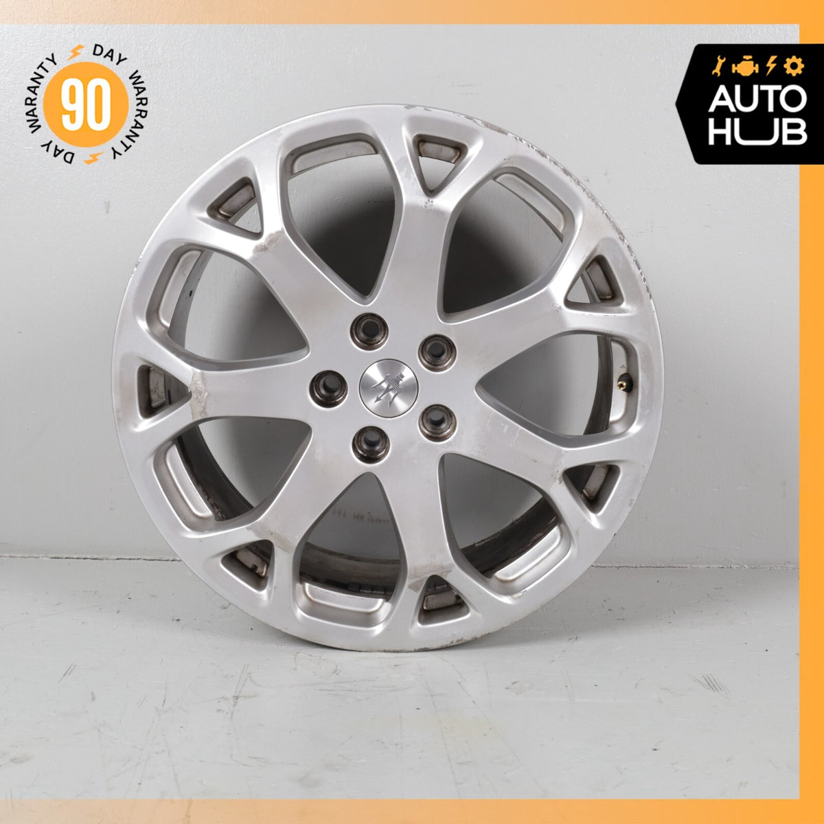 Maserati Quattroporte GranTurismo 8.5 x 19 19" Front Wheel Rim Silver 228796 OEM - photo 1