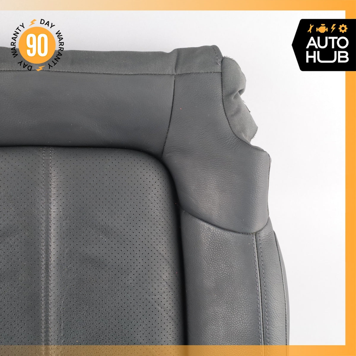 11-18 Porsche Cayenne 958 Front Right Lower Bottom Seat Cushion Black OEM - photo 3