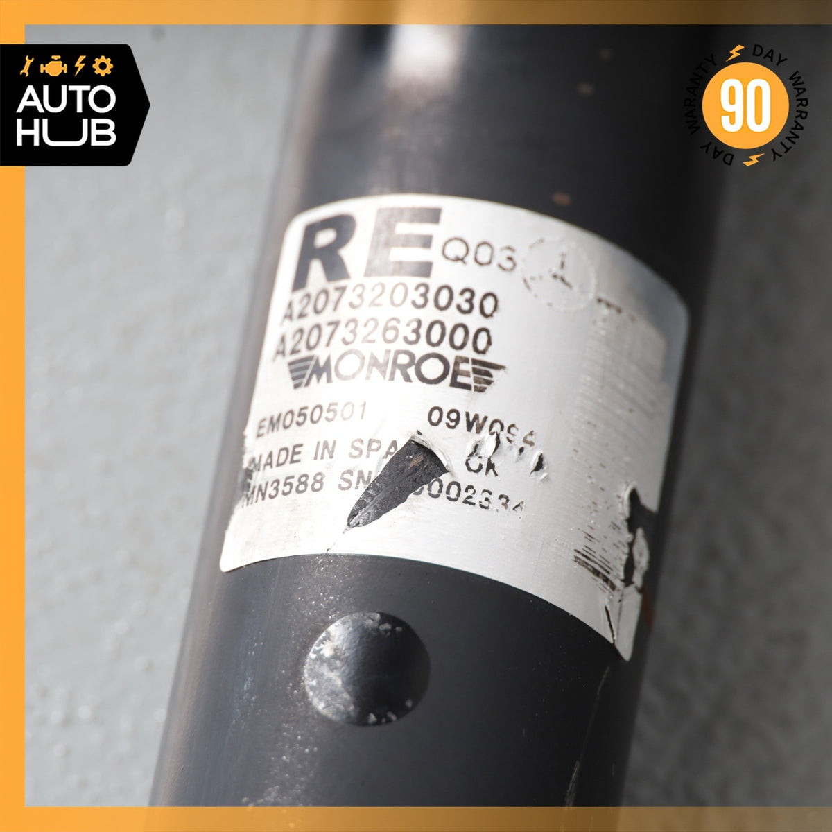 10-17 Mercedes W207 E550 E350 Rear Right & Left Shock Strut Absorber OEM 79k - photo 11
