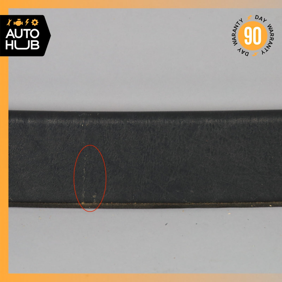 92-02 Mercedes R129 SL500 SL320 Hard Top Rear Lower Trim Molding Panel Black OEM - photo 4