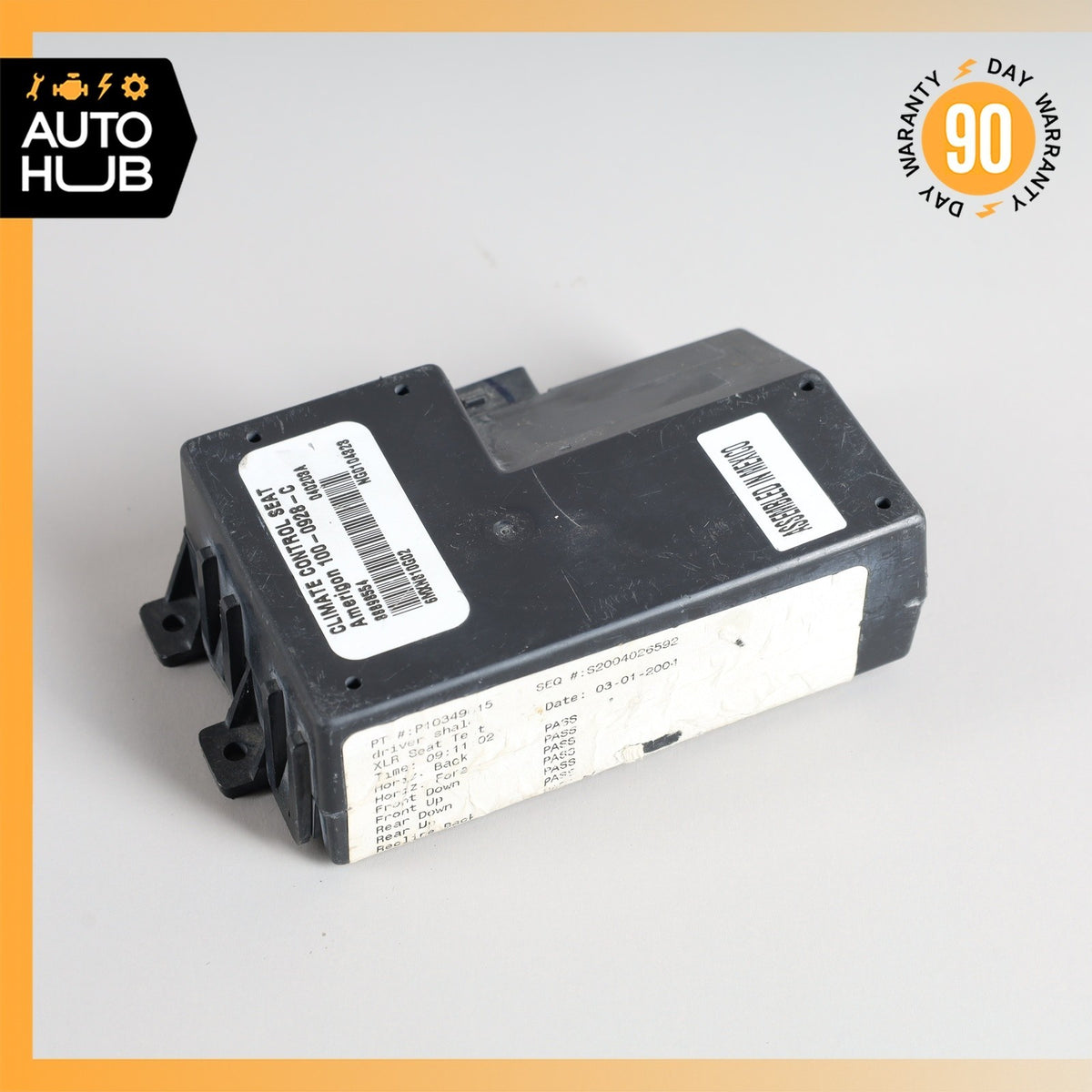 04-09 Cadillac XLR Front Left Driver Side Seat Control Module 88898554 OEM - photo 2