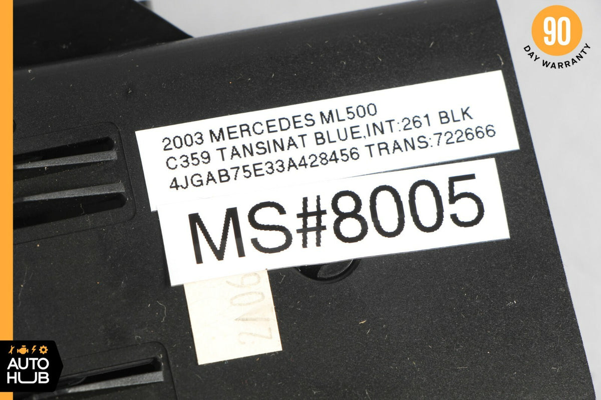 98-05 Mercedes W163 ML350 ML500 Right Passenger Dashboard A/C AC Air Vent OEM - photo 12