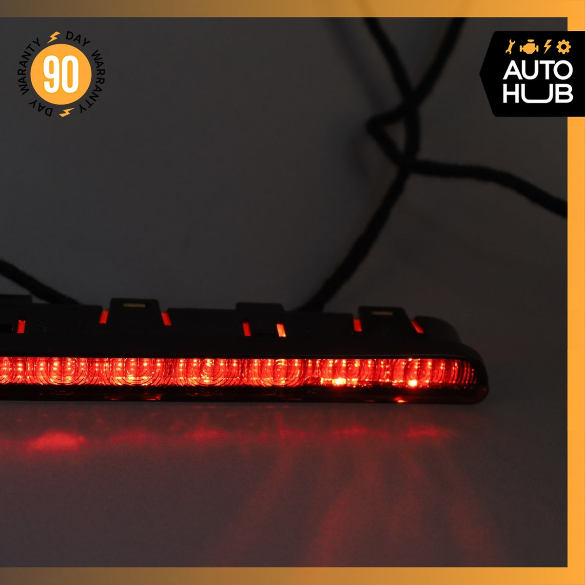 07-14 Mercedes W221 S63 AMG CL550 S550 Rear 3RD Third Brake Stop Light Black OEM - photo 6