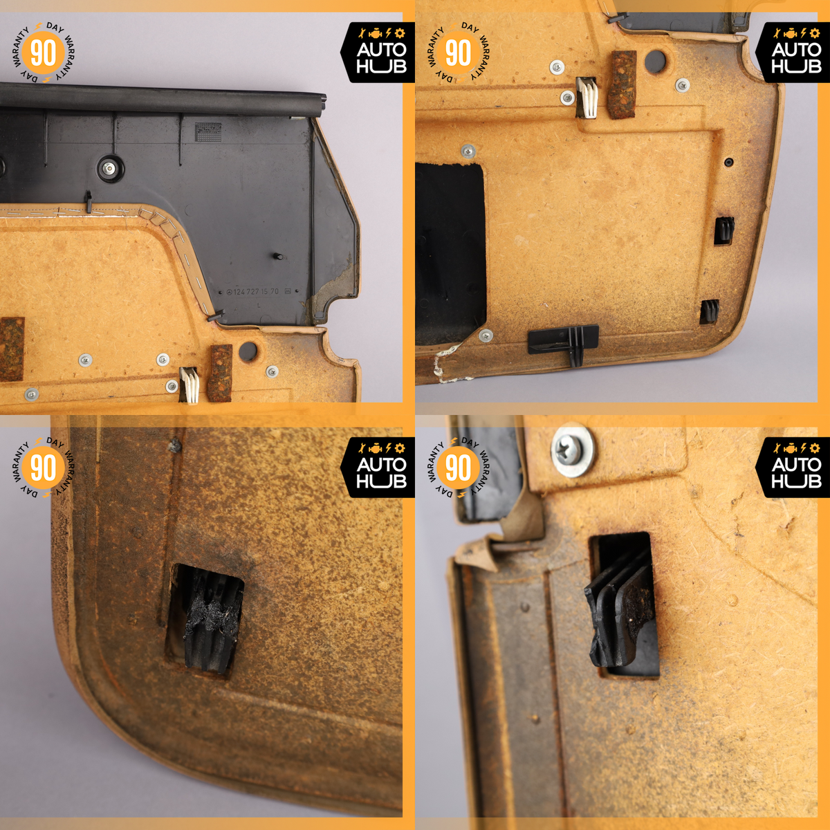 89-93 Mercedes W124 300CE Front Left Side Interior Door Panel OEM - photo 18