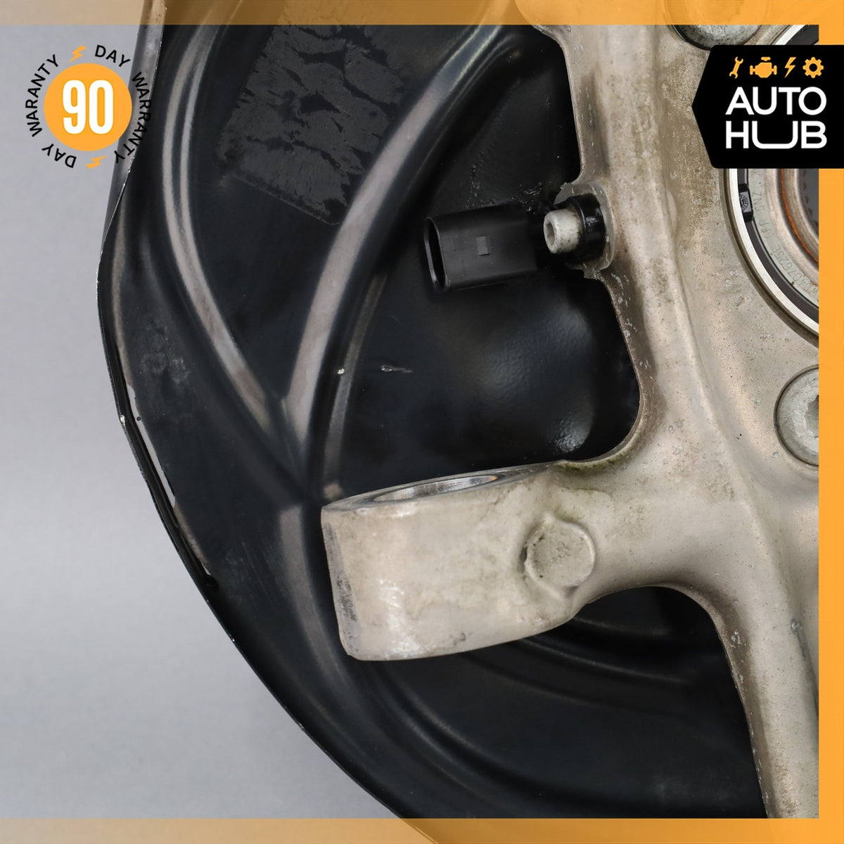 17-25 Audi 4M Q7 Q8 e-Tron Quattro Front Right Spindle Knuckle w/ Shield OEM - photo 11