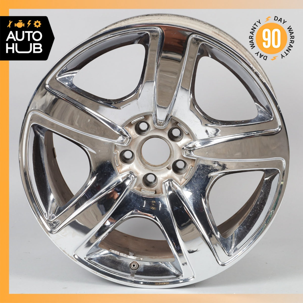 Bentley Continental Flying Spur GTC 9 x 19 19" Wheel Rim Chrome 3W0601025AL OEM - photo 1