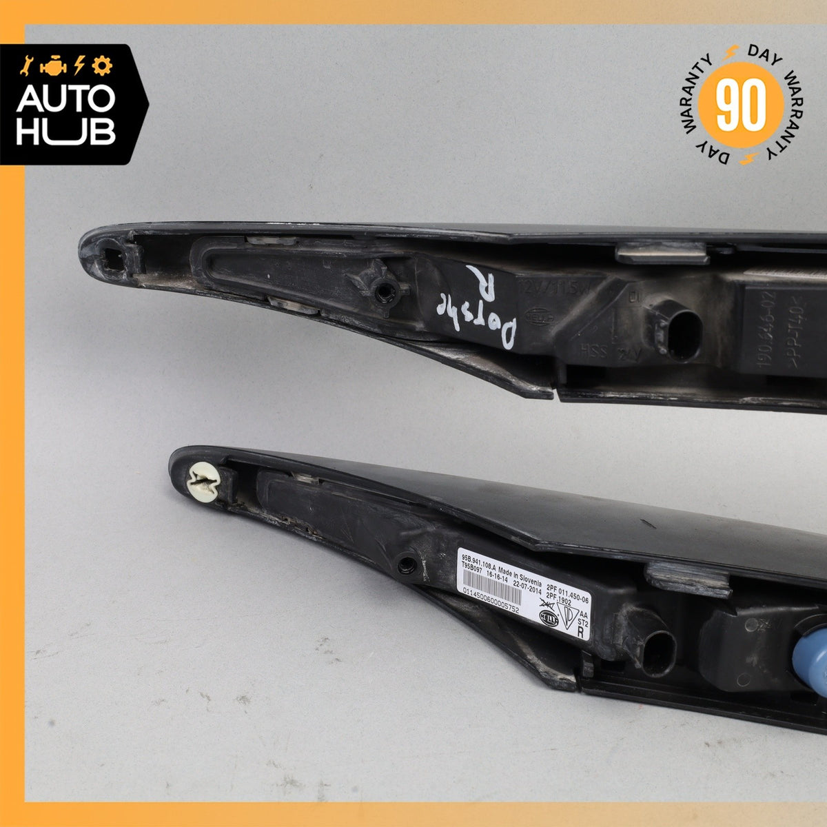 15-18 Porsche Macan Turbo 95B Right LED Daytime Running Light Fog Lamp Set OEM - photo 14