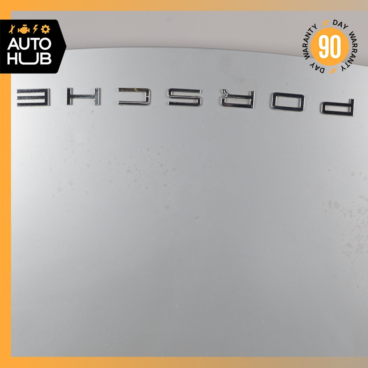 97-04 Porsche Boxster 986 Rear Trunk Lid Panel Silver OEM - photo 3