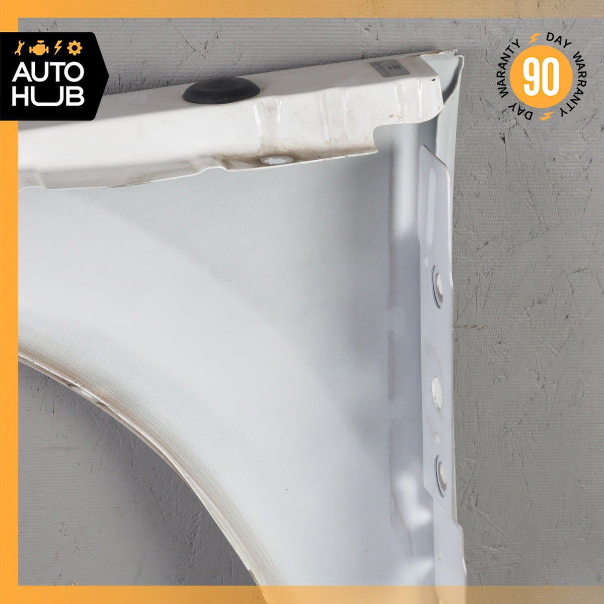 08-15 Audi 8J TT Right Passenger Side Fender Assembly White 8J0821104B OEM - photo 17