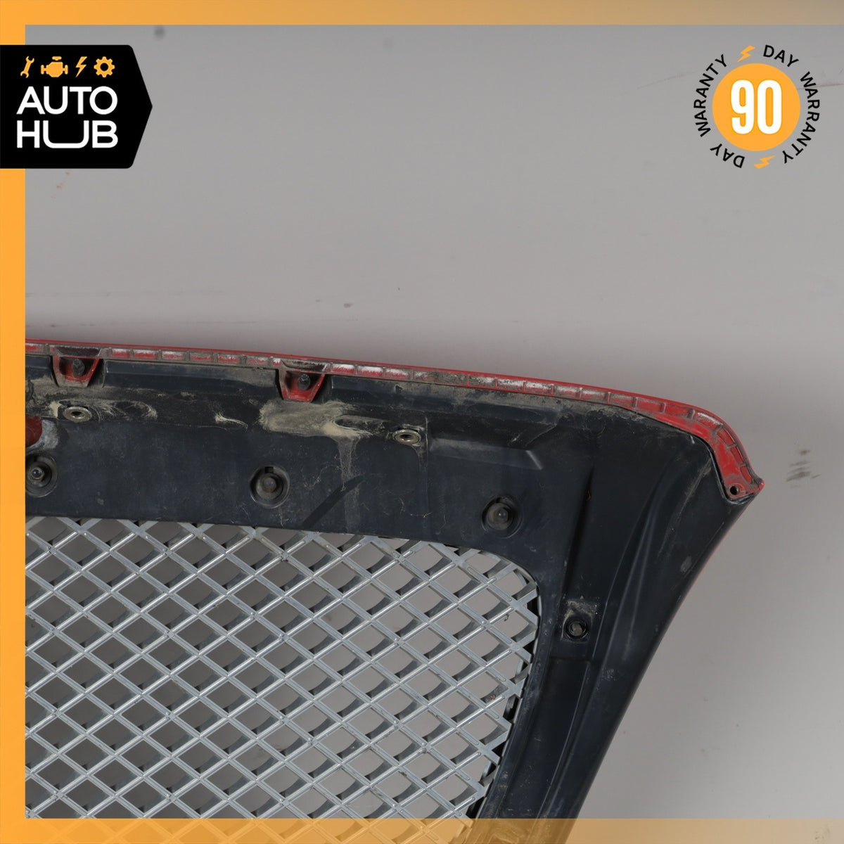 Bentley Continental GT Flying Spur Hood Radiator Grille Grill Red OEM - photo 15