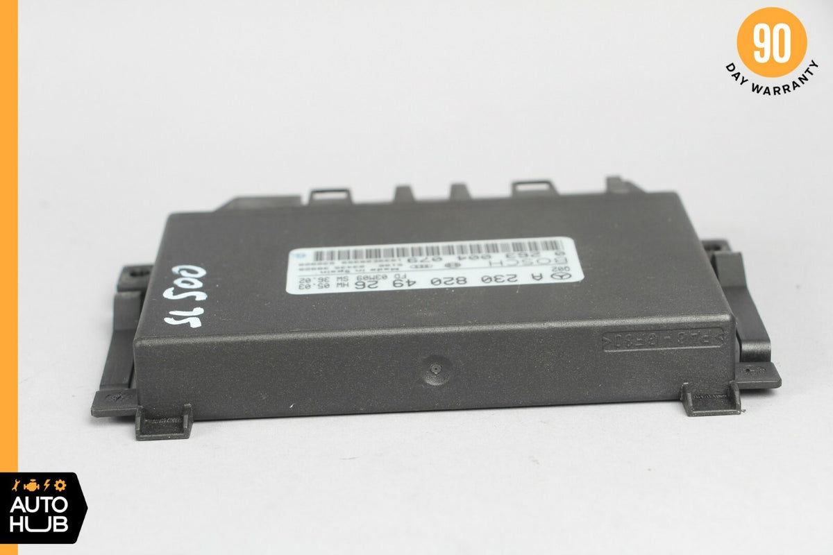 03-06 Mercedes R230 SL500 SL55 Park Parking Assist Control Module 2305452632 OEM - photo 5