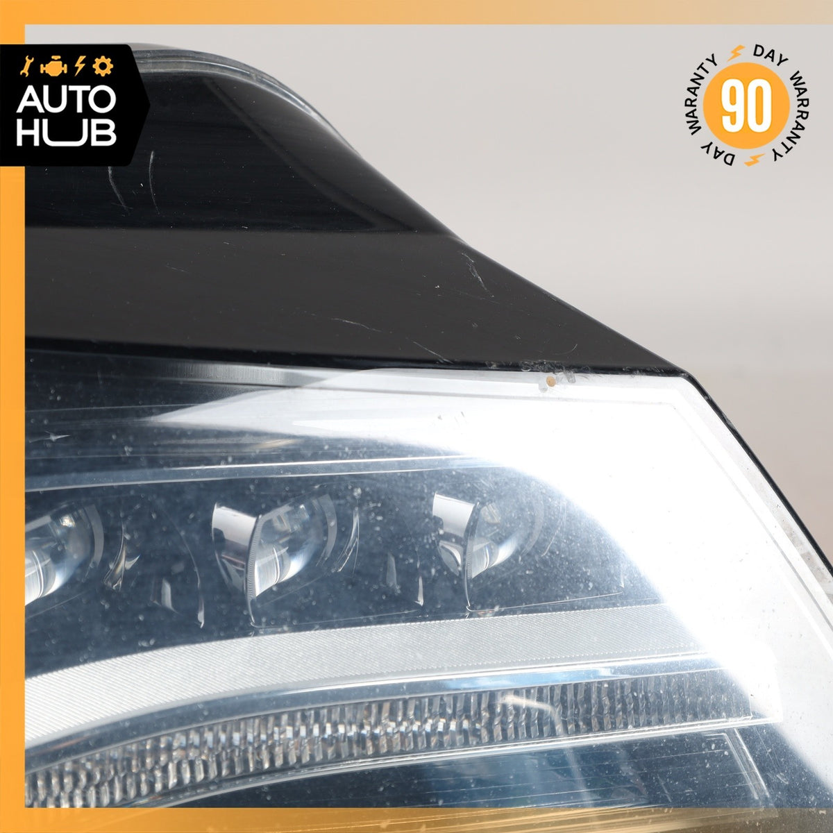 11-14 Audi D4 A8 S8 A8L Right Side LED Headlight Lamp 4H0941004L OEM - photo 9