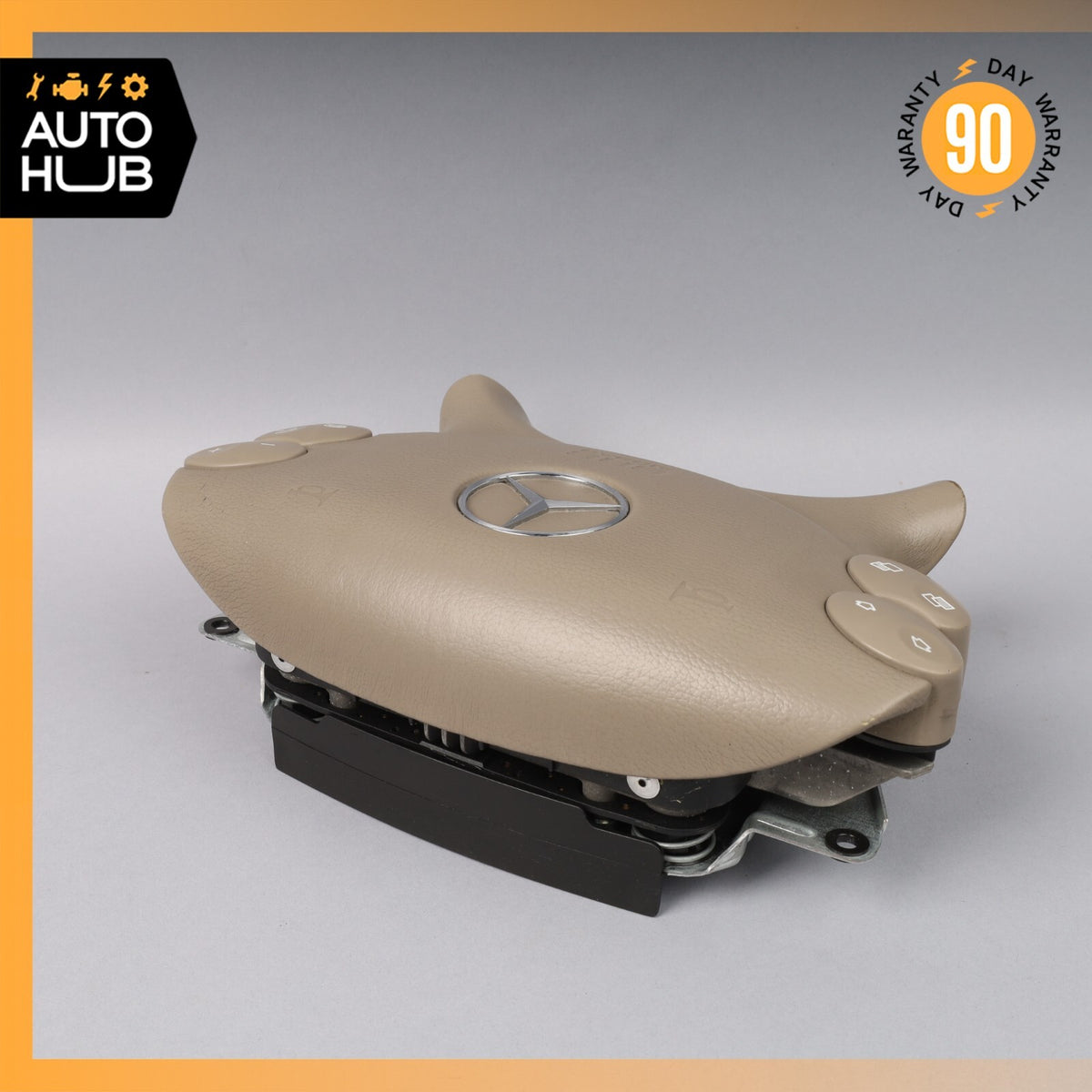 Mercedes R230 SL500 SL55 AMG CLK500 E350 Steering Wheel Airbag Air Bag Beige OEM - photo 8