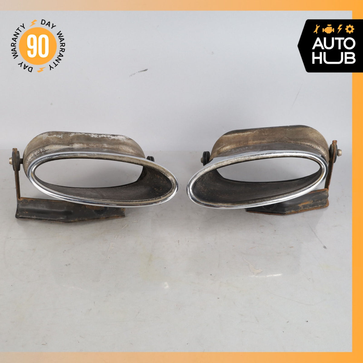 Bentley Continental GTC GT Exhaust Muffler Tips Left and Right Set OEM - photo 13