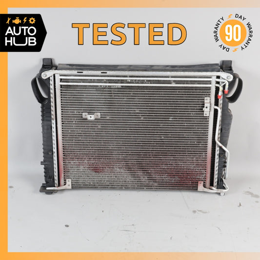 03-06 Mercedes R230 SL500 Engine Cooling Radiator AC A/C Condenser OEM - photo 1