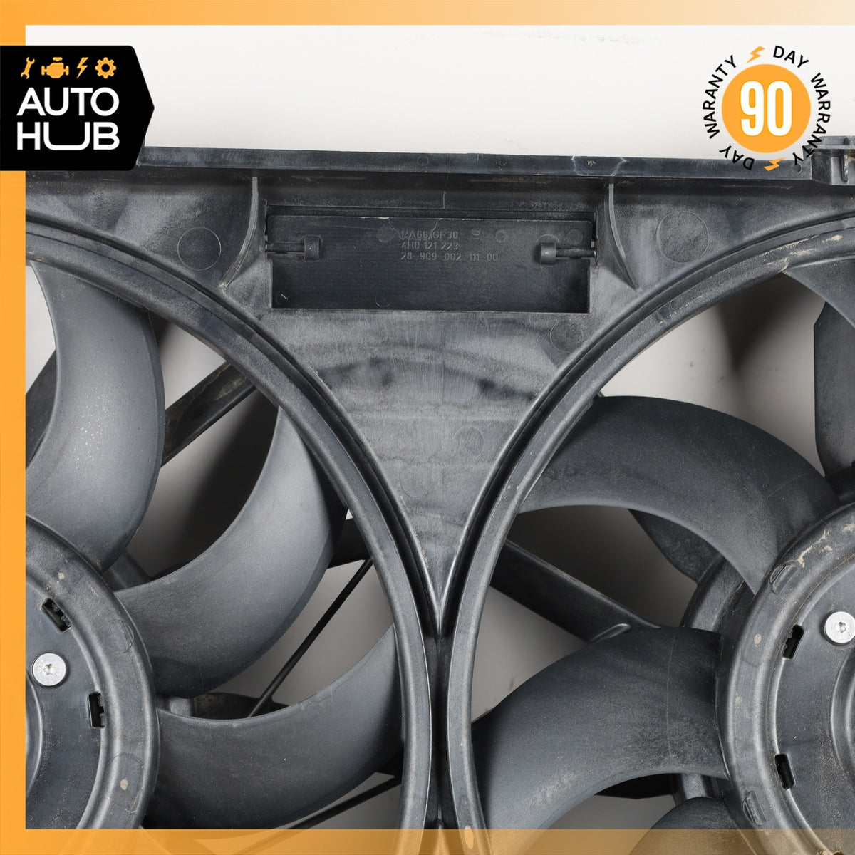 11-18 Audi D4 A8 S8 Engine Motor Cooling Radiator Fan Assembly 4H0121003F OEM - photo 15