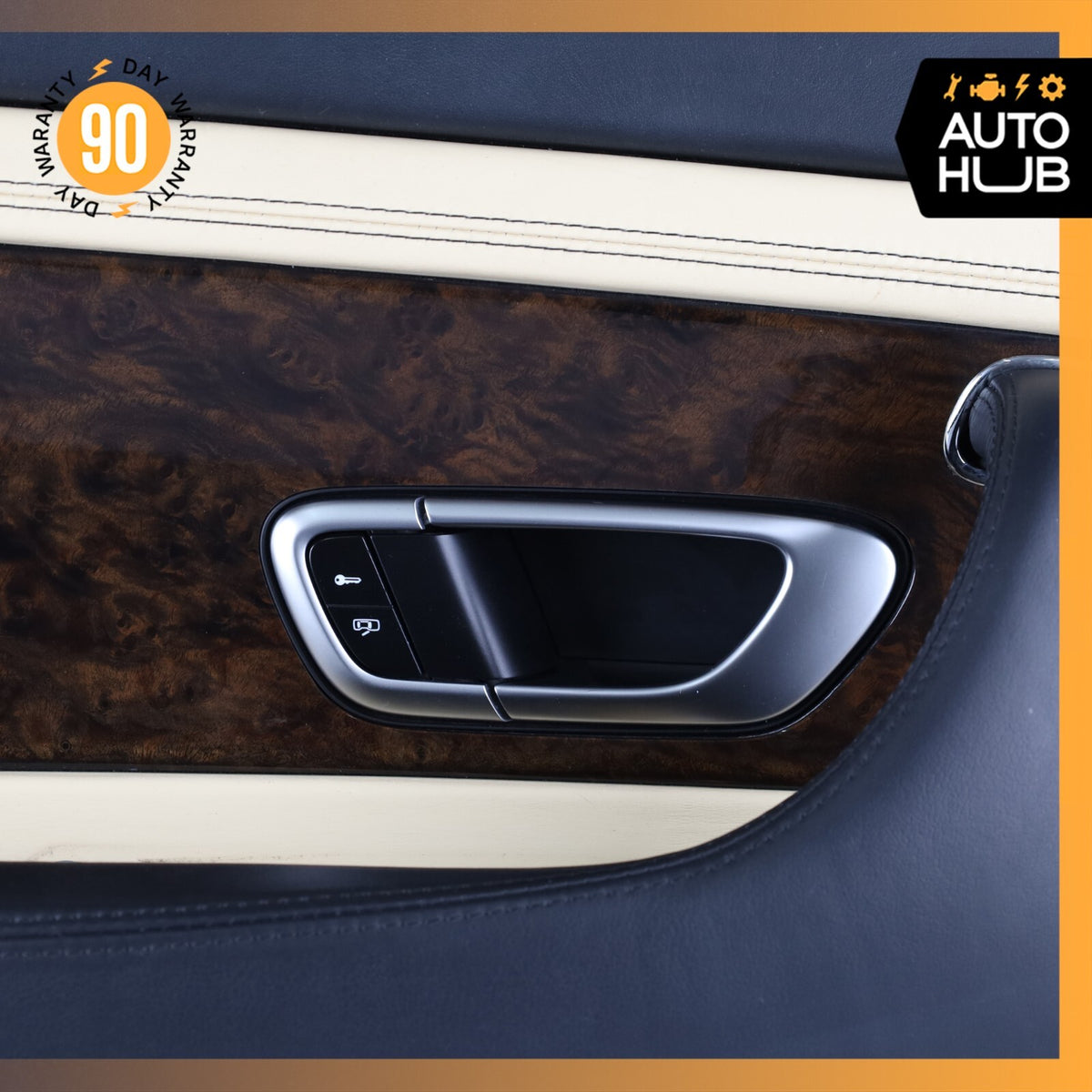 07-11 Bentley Continental GTC Left Driver Side Interior Door Panel OEM 63k - photo 8