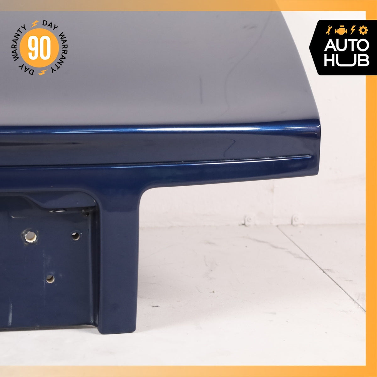 00-04 Aston Martin DB7 Vantage Convertible Trunk Lid Panel Assembly Blue OEM 38k - photo 4