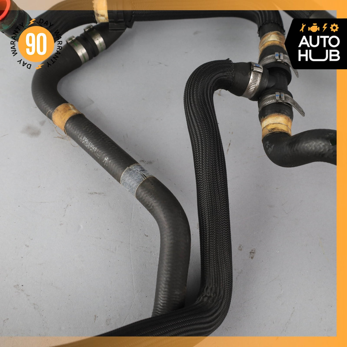 17-22 Maserati Levante M161 3.0L Engine Radiator Coolant Hose Pipe Set OEM 73k - photo 5