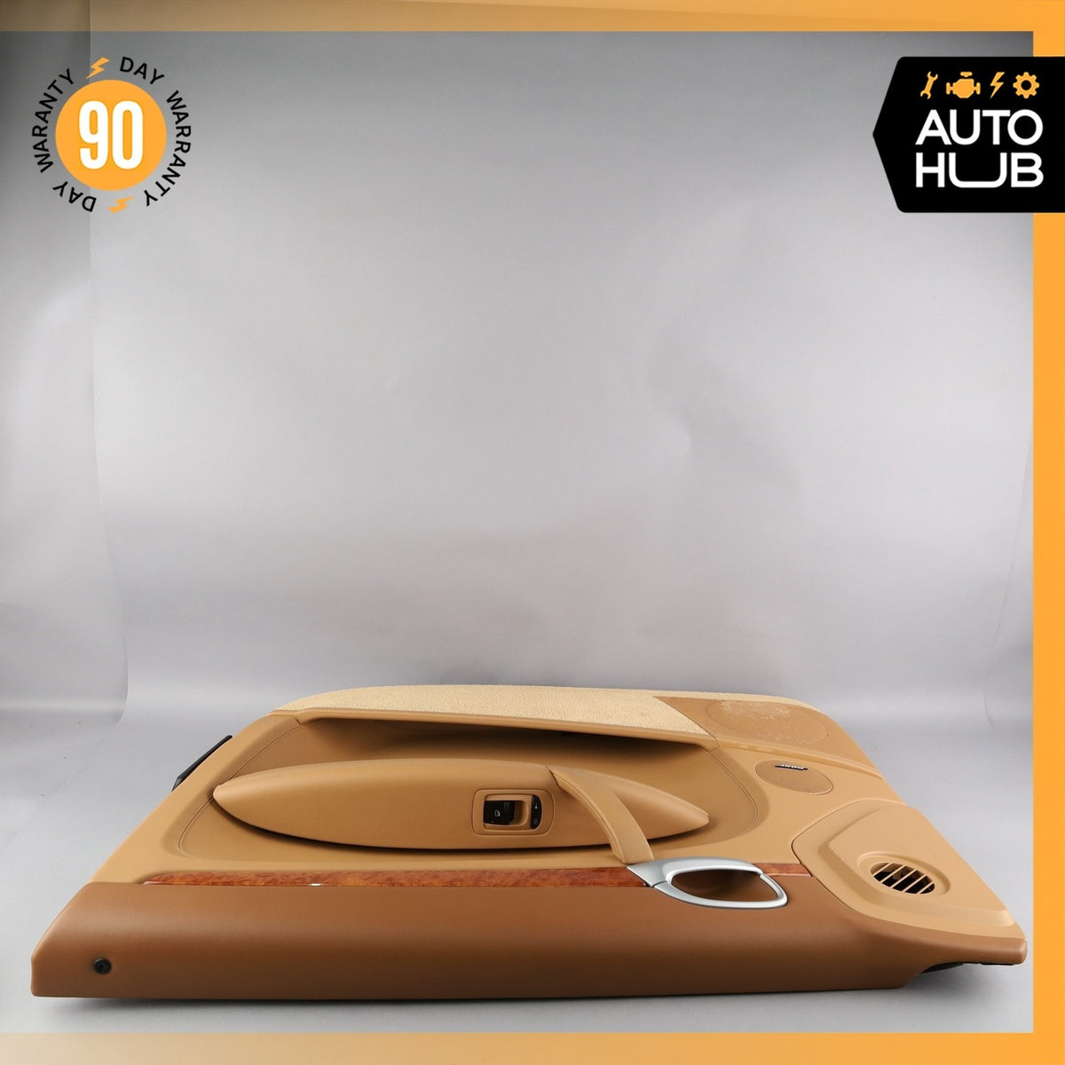03-06 Porsche Cayenne 955 Front Right Side Interior Door Panel Leather Beige OEM - photo 11