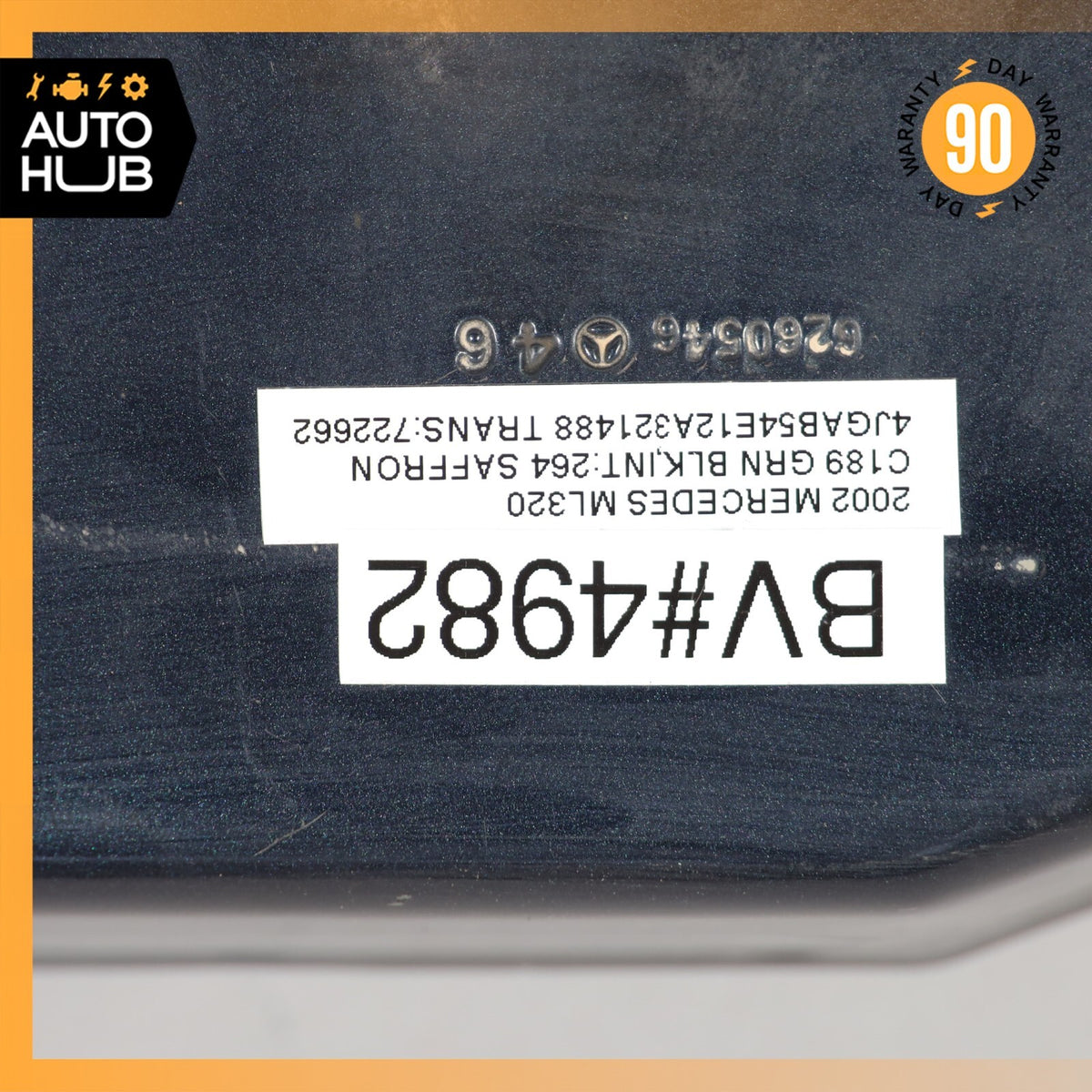 98-05 Mercedes W163 ML320 ML500 ML350 Front Upper Radiator Support OEM - photo 12