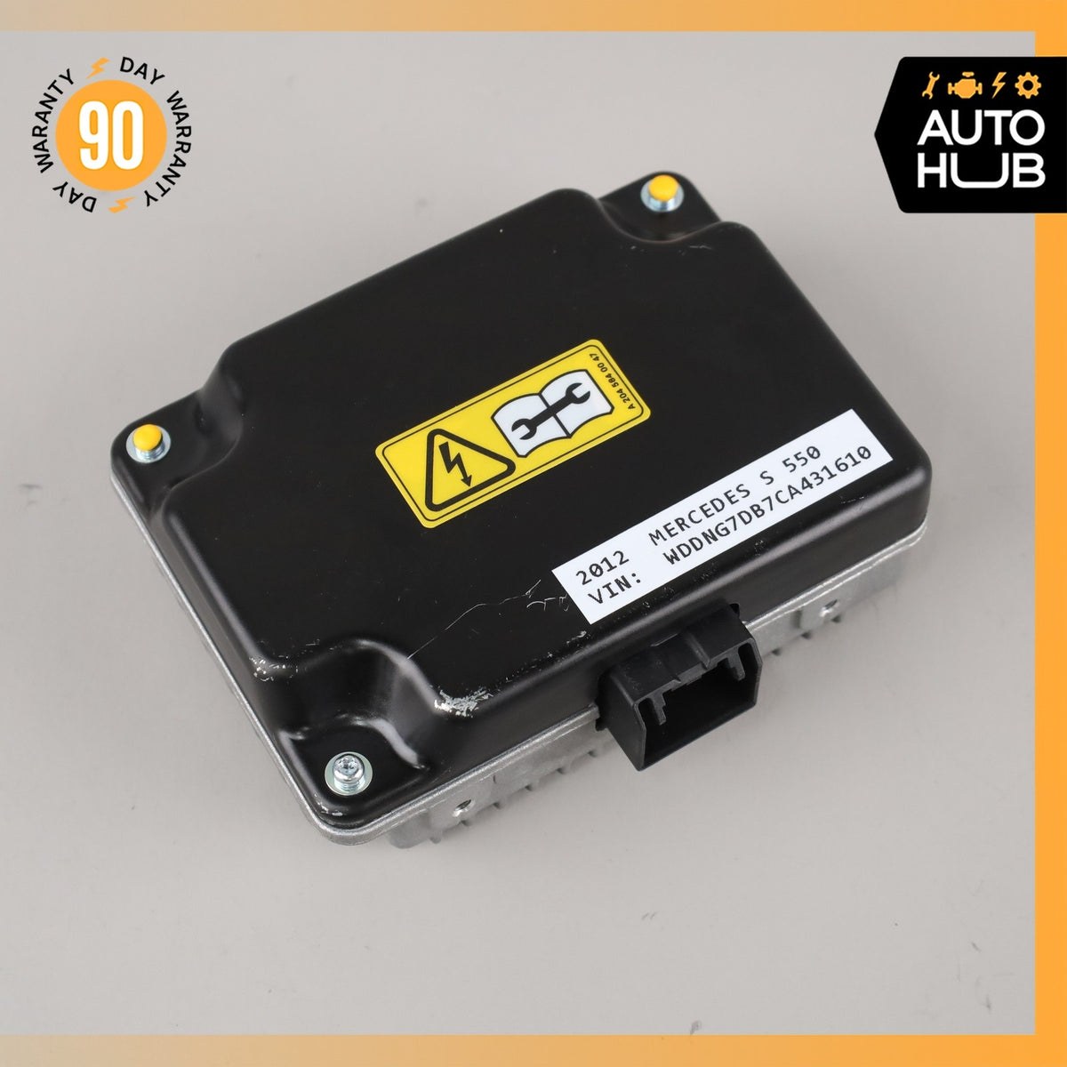 10-15 Mercedes W221 S550 S400 AC DC Power Inverter Converter Control Module OEM - photo 3