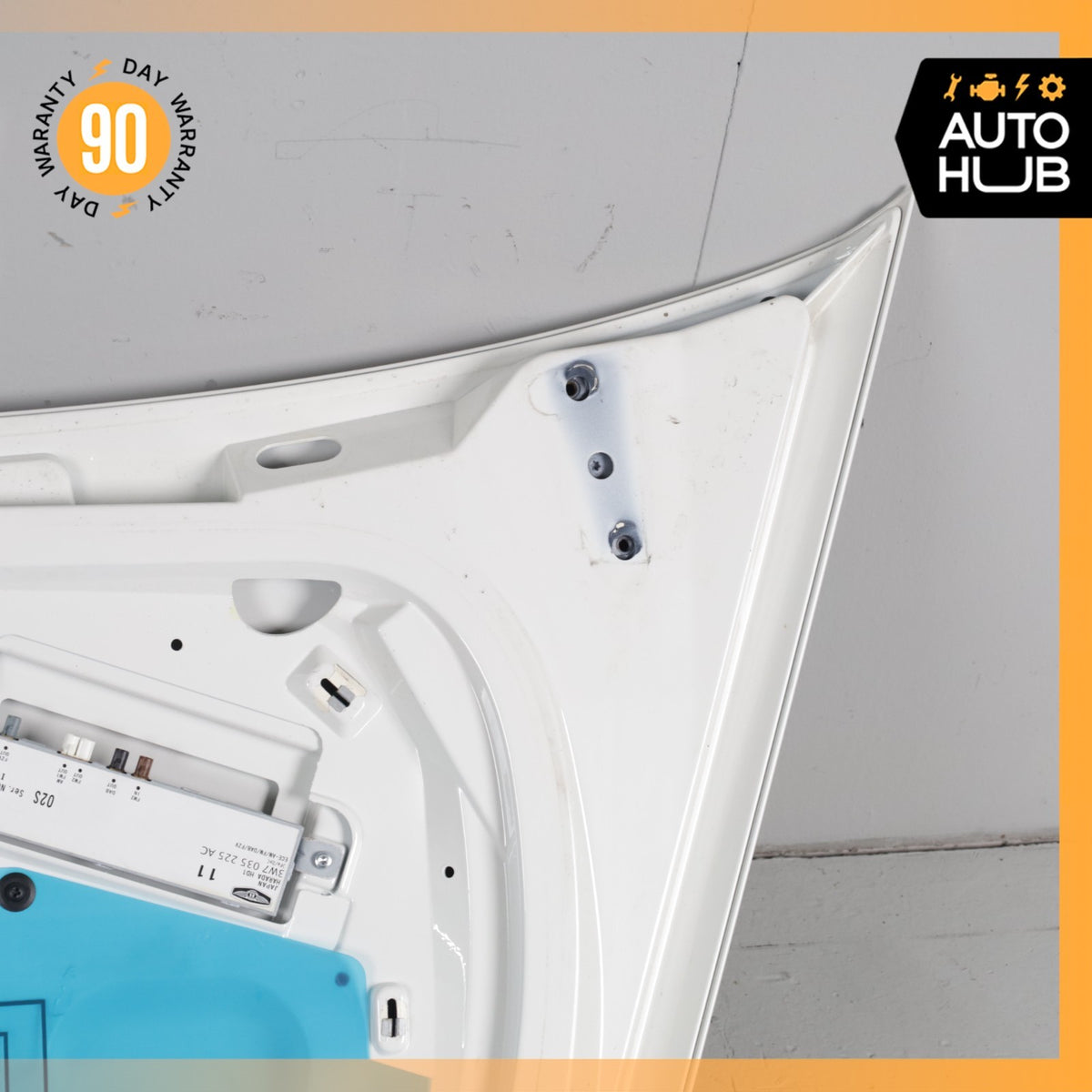 12-18 Bentley Continental GTC Convertible Trunk Lid Panel Assembly White OEM 55k - photo 12
