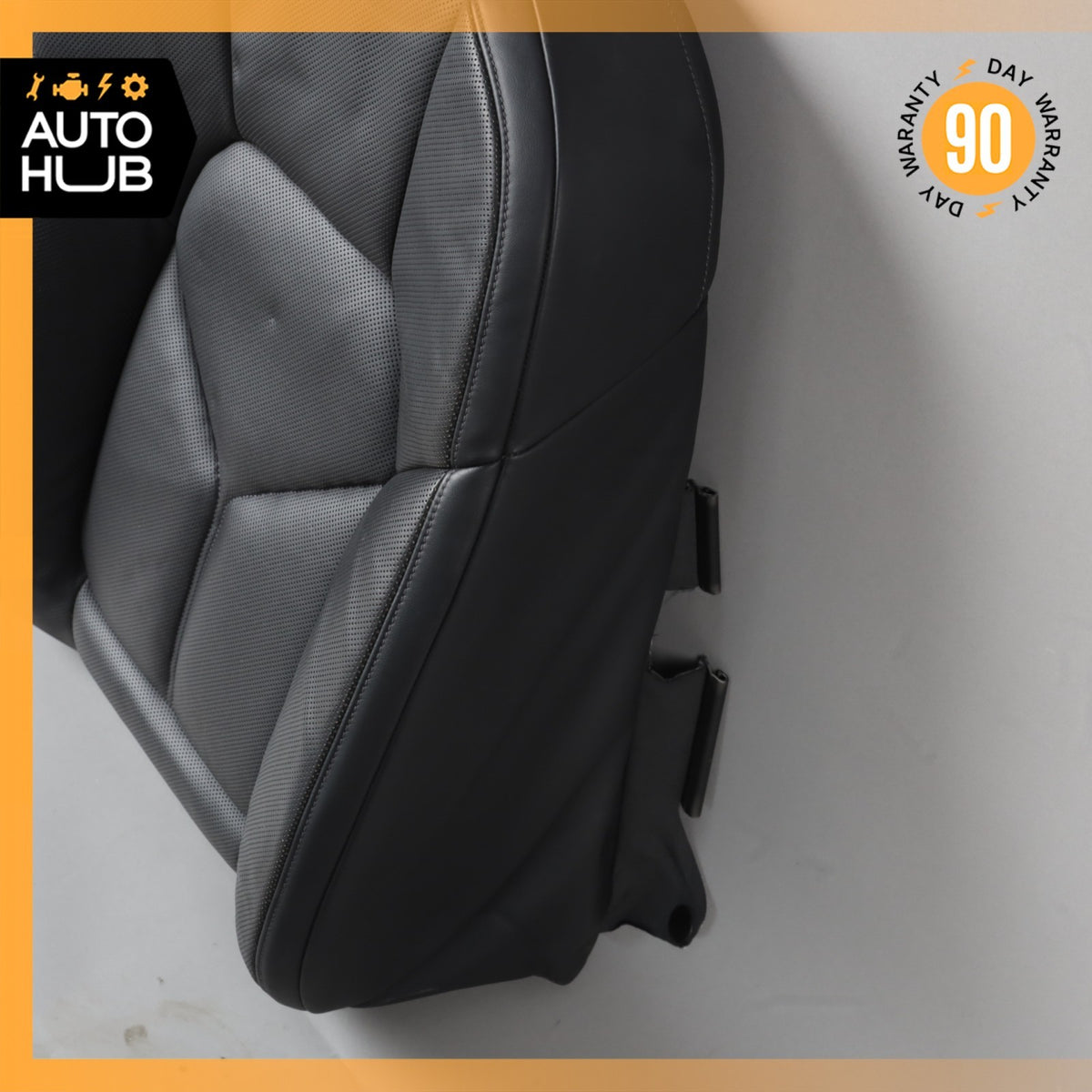 11-18 Porsche Cayenne 958 Front Right Side Seat Upper Cushion Leather OEM 64k - photo 12