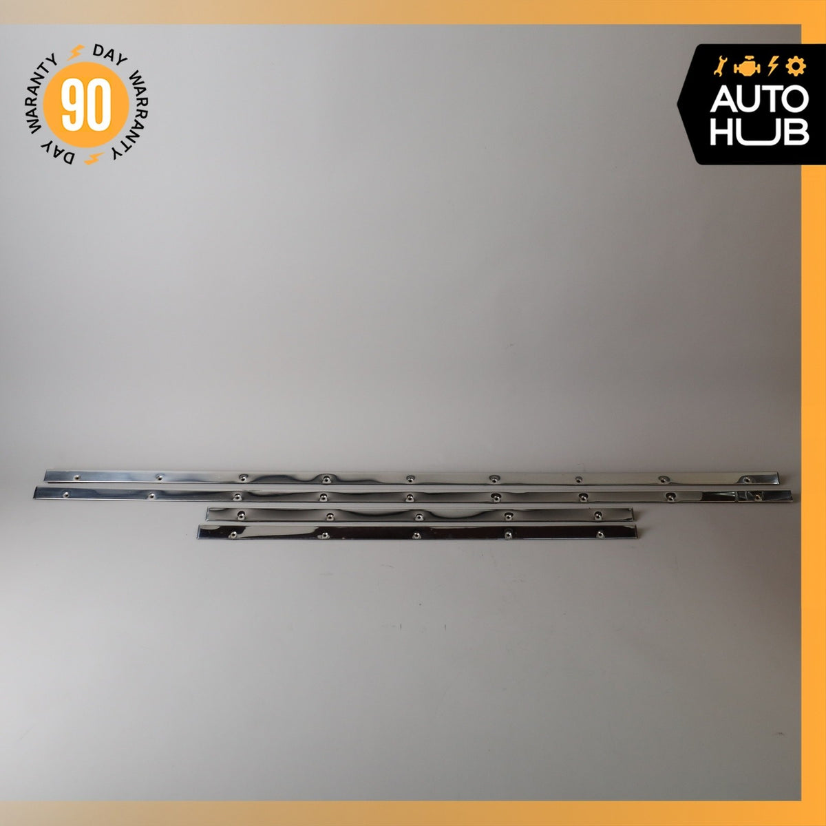 81-98 Rolls Royce Silver Spirit Spur Mulsanne Door Outer Step Sill Set OEM 22k - photo 8