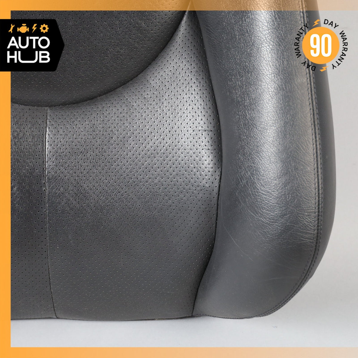 96-02 Mercedes R129 SL500 SL320 Right Side Top Upper Seat Cushion Black OEM - photo 4