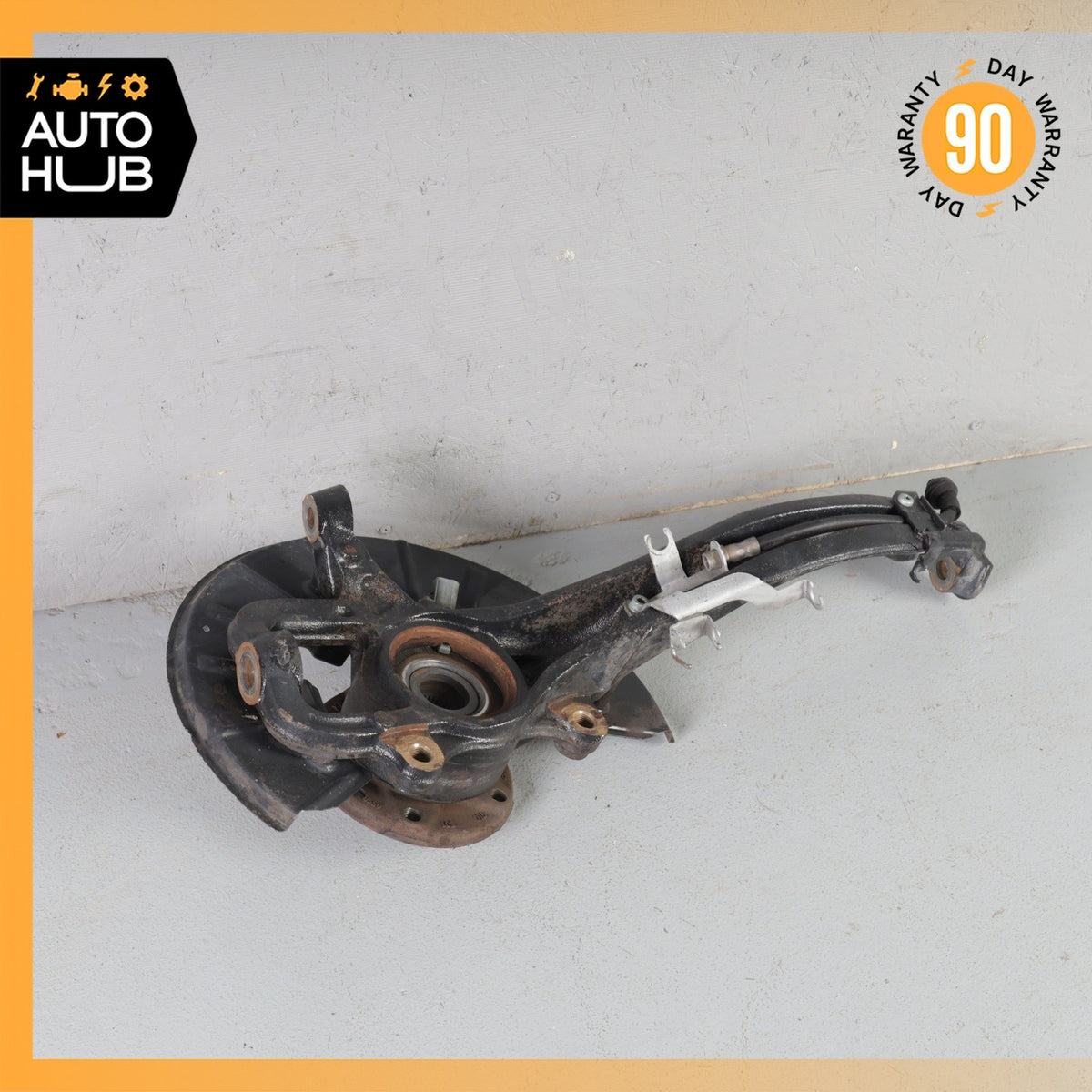 03-10 Porsche Cayenne 955 Front Left Knuckle Spindle Hub 7L0407257A OEM 87k - photo 12
