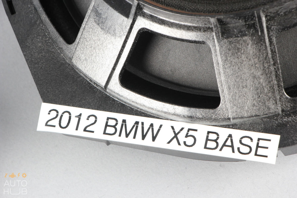 11-13 BMW E70 X5 Base Sound Speaker Set 6978052 OEM - photo 8