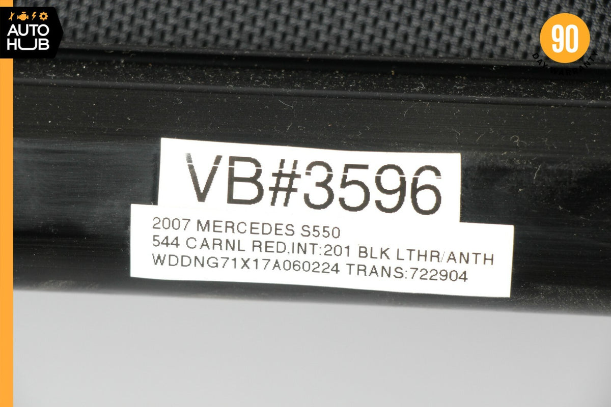 07-13 Mercedes W221 S550 S350 Rear Right Side Door Window Sun Shade Sunshade OEM - photo 12