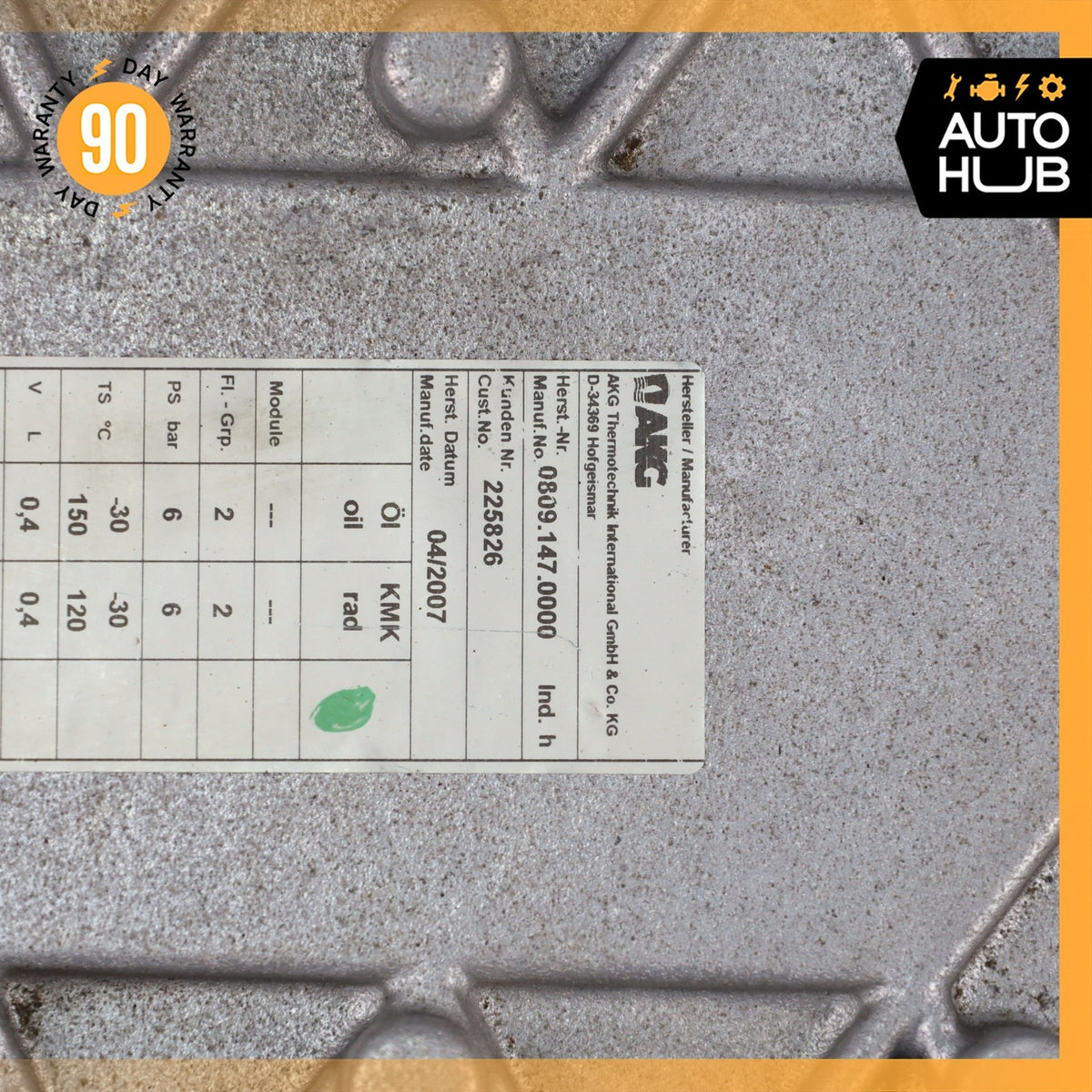 04-19 Maserati Quattroporte M139 GranTurismo M145 Engine Oil Heat Exchanger OEM - photo 15